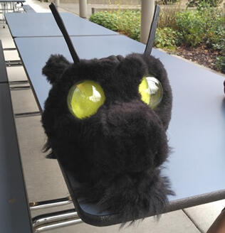 2023 Commission - "Bugbear" head made for Issaquah High School's 2023 Fall Production of "She Kills Monsters".